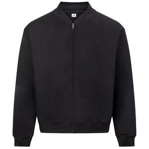 Awdis Unisex Adult Signature Heavyweight Bomber Jacket / Deep Black